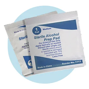 4 Sets (8 Strips) - EZPass/I-Pass/Toll Tag Tape Mounting Kit - Peel and Stick Adhesive Strips Dual Lock Tape with Alcohol Prep Pad  EZ Tape  EZ Pass Holder Velcro Strips with Adhesive for Windshield 1.25 Length 8 - sterile alcohol prep pad for surface prep for adhesive