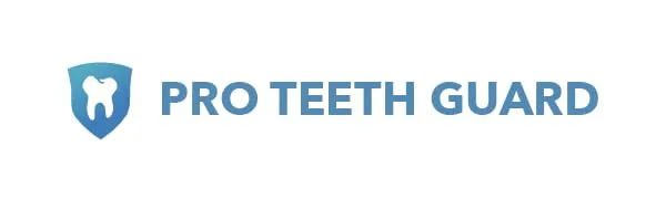 Custom Soft Dental Night Guard for Teeth Grinding (Bruxism)  Clenching  Jaw Pain - Men Male - Blue text that reads