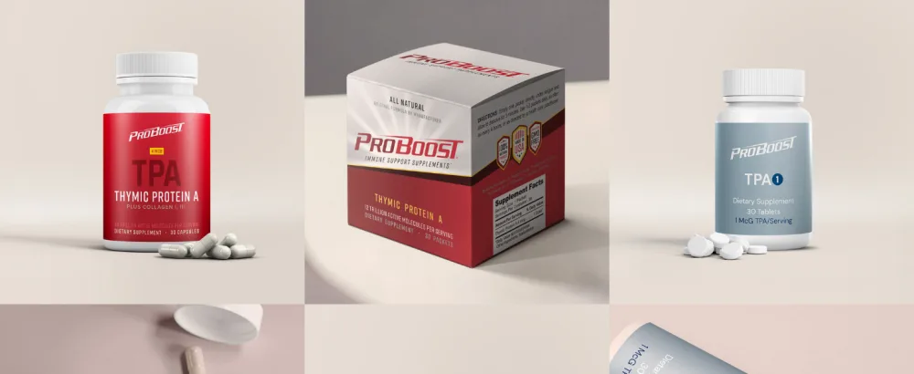 ProBoost TPA Thymic Protein A Powder Packets - 4 McG TPA - Immune System Support Supplement - 30 Packets - product information 1