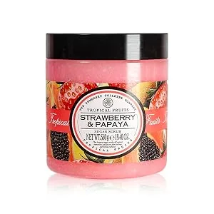 Tropical Fruits Gentle Exfoliating Sugar Body Scrub - Strawberry and Papaya - 310g - product information 5