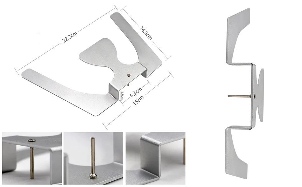 Tazrigo Dental Occlusal Maxillary Casting Jaw Fox Plane Plate 3D Stainless Steel Autoclavable Complete Denture - Dental Occlusal Maxillary Casting Jaw Fox Plane Plate