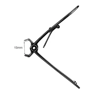 15mm Wide Jaw Opening Deluxe Sturdy Stainless Steel Fingernail Clippers Toenail Clippers for Thick Nails Big Size - product information 8