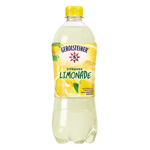Gerolsteiner Lemon Lemonade Disposable zitrone Sparkling Natural Mineral Water with Fruity Lemon Flavour - pack of 6 x 750 ml - product information 4
