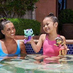 Swimways Gabby’s Dollhouse Floatin Figures Mercat Pool or Bath Toy - Swimways baby float pfd