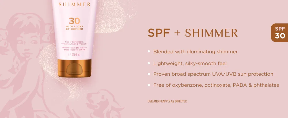 Coppertone Glow Hydrating Sunscreen Lotion with Illuminating Shimmer Minerals and Broad Spectrum SPF 30 Sunscreen  Water-resistant  Fast-drying  5 oz - Coppertone Glow, SPF 30, sunscreen, sun block, beauty glow, shimmer, water resistant, lightweight
