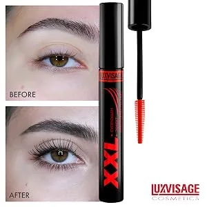 Luxvisage Mascara XXL Super Volume - False Lashes Effect Super Volume   False Lashes Effect - Black Mascara Luxvisage Silicone Brush