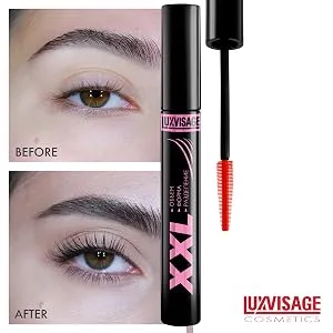 Luxvisage Mascara XXL Super Volume - False Lashes Effect Super Volume   False Lashes Effect - Black Mascara Luxvisage Silicone Brush