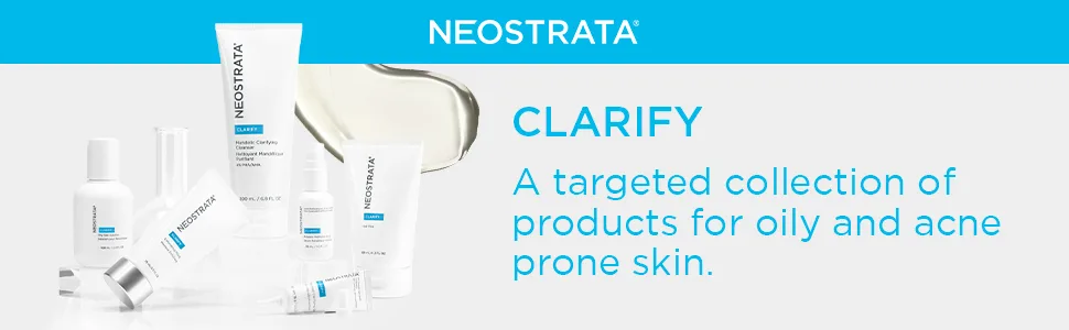 NEOSTRATA Oily Skin Solution Pore Minimizing Toner with Glycolic Acid Non-Comedogenic  3.4 fl. Oz - A targeted collection of products for oily and acne prone skin.
