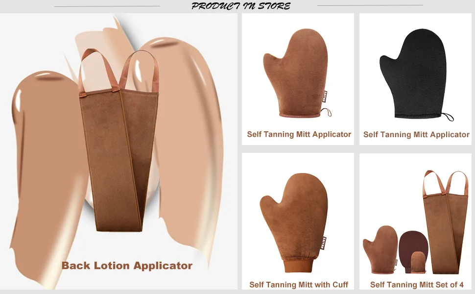 GAIYAH Self Tanner Back Applicator - Back Lotion Applicators Tanning Mitt For Back Applicator For Lotion Self Tanning Back Applicator Back Tanning Applicator Self Tan Back Applicator Work With Self Tanning Mitt For Self ... - Self Tanning Applicator