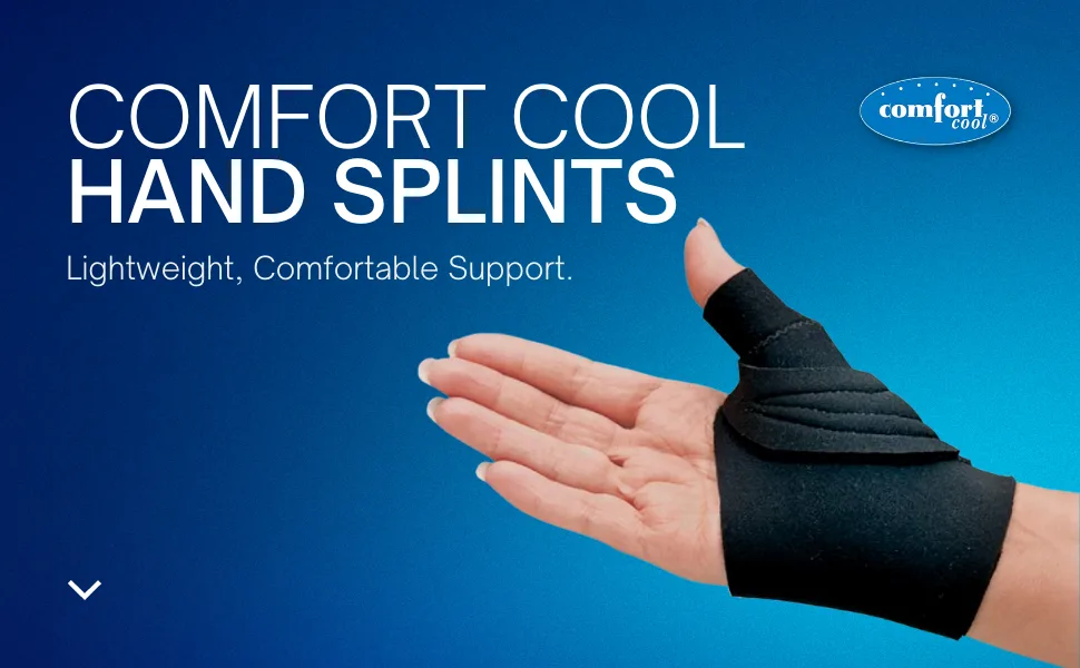 Comfort Cool Thumb CMC Restriction Splint  Right Small Plus 6-1/2 to 7-1/4 - Comfort Cool 1