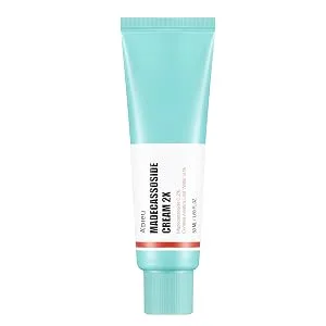 A'PIEU Madecassoside Ampoule 1.01oz (30ml) 2nd Generation - Centella Asiatica and Madecassoside Serum - Sensitive skin  Intensive soothing  deep moisture - Madecassoside CREAM 2X