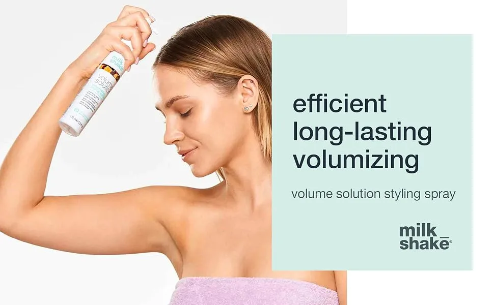 milk_shake Volume Solution Styling  5.9 Fl Oz - Shampoo and conditioner set thickening volumizing volume for fine hair milk oplex women shampoos