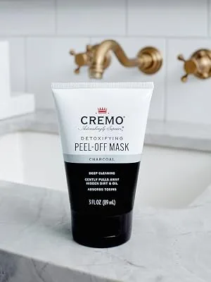 Cremo Detoxifying Peel-Off Mask Activated Charcoal  4 oz Cremo Detoxifying Peel-Off Mask  3 Fl Oz - face