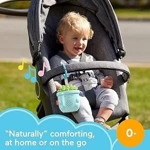 Fisher-Price Baby Toy Slow Much Fun Stroller Sloth With Motion & Sensory Details For Newborn Take-Along Play - product information 5