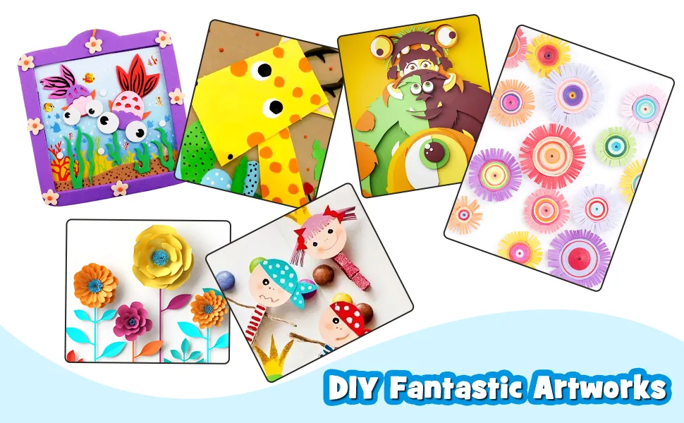 3 Pieces Circle Punch 2 Inch 1 Inch 5/8 Inch Paper Punchers Scrapbook Craft Paper Punch Circle Cutter 10 - CIRCLE