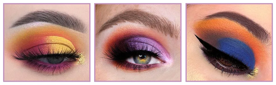 Profusion Cosmetics Lightweight  Smooth  Ultra-Blendable with High & Rich Color - Mini Artistry 10 Shade Eyeshadow Palette  Spectrum - product information 3