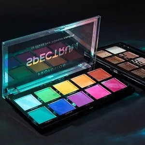 Profusion Cosmetics Lightweight  Smooth  Ultra-Blendable with High & Rich Color - Mini Artistry 10 Shade Eyeshadow Palette  Spectrum - product information 4
