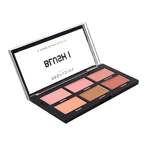 Profusion Cosmetics The Go Palette - Blush I  Long Lasting 6 Colours Face Blusher Gives Daily Glamorous Celebrity Look - product information 3