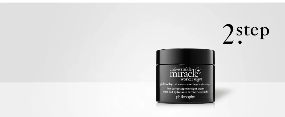 philosophy anti-wrinkle miracle worker - night cream  2 Oz - night