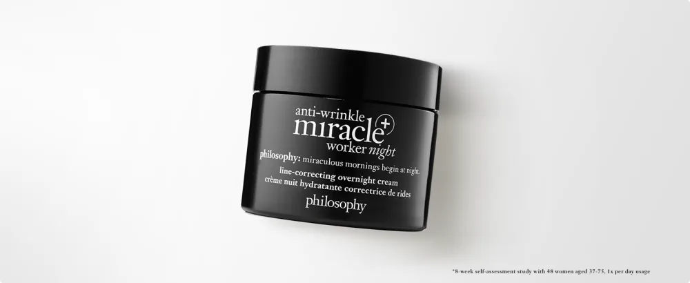 philosophy anti-wrinkle miracle worker - night cream  2 Oz - night cream