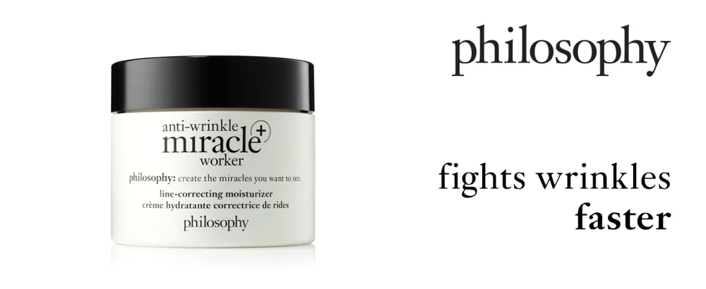 philosophy anti-wrinkle miracle worker - moisturizer  0.5 oz - awmw