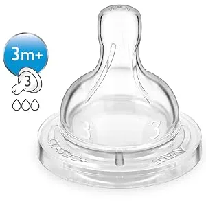 Philips Avent Anti-colic Baby Bottle Medium Flow Nipple  4pk  Flow 3  SCF423/47 - Philips, Philips Avent, Philips Baby, Avent, Philips Avent Reviews, Avent Reviews, Avent Philips
