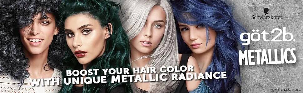 Schwarzkopf Got2b Metallics Permanent Hair Color  M83 Urban Mauve - Got2b Metallics