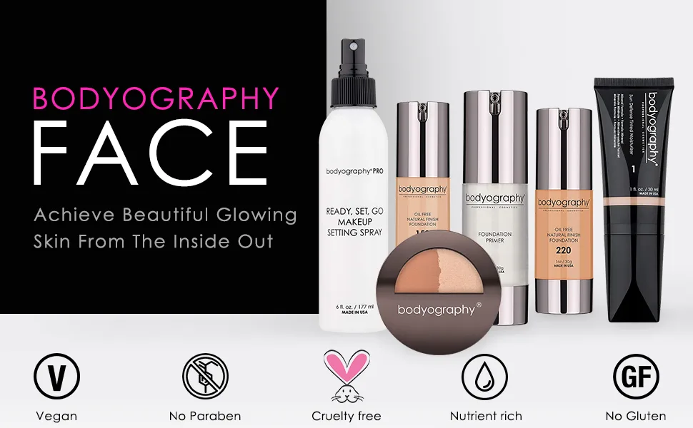 Bodyography Every Finish Powder (Sunsculpt): Bronzer and Highlighter Duo | Sculpts & Shine | Gluten-Free  Cruelty-Free - All Face Makeup