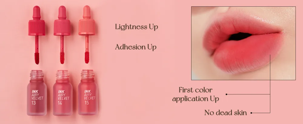 Peripera Ink Airy Velvet Lip Tint  Liquid Lip (0.14 fl oz  001 HOTSPOT RED) - product information 9
