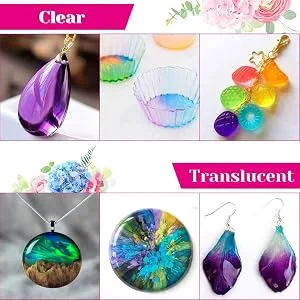 12 Colors Epoxy Resin Color Dye Colorant Liquid Epoxy Resin Pigment 10ml Each Translucent 12 Colors Vivid - TRANSLUCENT&VIVID