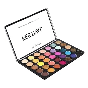 Profusion Cosmetics 35 Shade Eyeshadow Palette Collection - Ultra-soft  Smooth and Skin-Friendly with Long Lasting Makeup Palette  Festival - product information 3