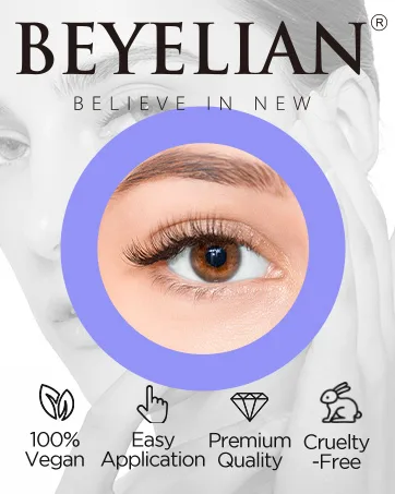 BEYELIAN Mega Volume Easy Fan Eyelash Extensions Light Self Fanning Lashes Black Professional Stylists Use Practice Super Thin Mink 0.03 D Curl 12mm - Beyelian