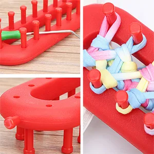 Wayion Knitting Loom Set with Hook Needle Kit Yarn Cord Knitter 4 Hat Looms Long Knitting Loom DIYfor Scarf Sweater Shawl Blankets - product information 2