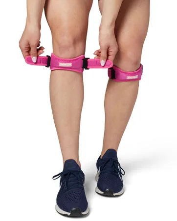 RiptGear Calf Compression Sleeves for Women and Men   Graduated Compression   Leg and Calf Support   Footless Compression Socks Tights Leggings - Medium - patella knee strap compression knee brace patellar knees arthritis joint pain