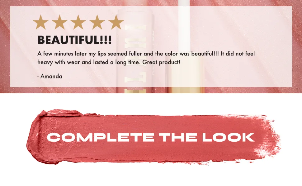 Milani Keep It Full Nourishing Lip Plumper - Pink Quartz (0.13 Fl. Oz.) Cruelty-Free Lip Gloss for Soft  Fuller-Looking Lips - Keep it full lip plumper