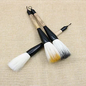 Hbasyp Chinese Traditional Calligraphy Brush/Chinese Calligraphy Watercolor Sumi Drawing Brush-Large Brush (5-Sticks) - product information 4