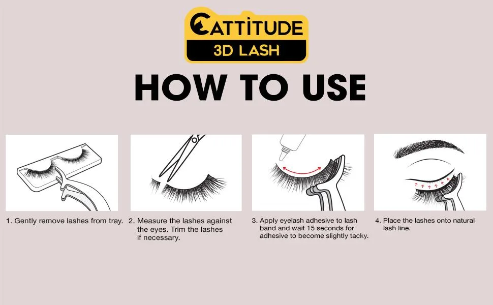 Blair - Doll Cat 3D Lashes - product information 5