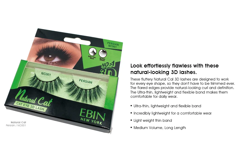 Rex - Natural Cat 3D Lashes - product information 2
