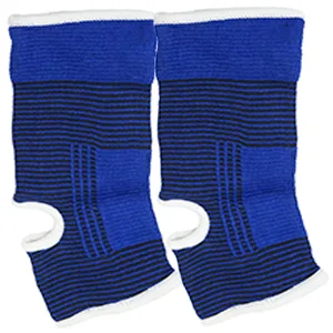 Luwint kid Compression Ankle Brace - Knitted Ankle Sleeve Sock Support for Sprains Arthritis Tendonitis Running Fitness  1 Pair Blue ankle - product information 3