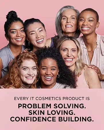 IT Cosmetics Brow PowerFULL  Universal Taupe - Universal Eyebrow Pencil with Triangular Tip - Delivers Bold Volume & Shaping - Budge-Proof Formula - Built-In Spoolie - 0.012 oz - it cosmetics cc cream confidence in a cream makeup skincare best sellers bye bye undereye concealer