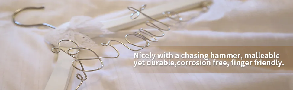 1MM Thickness Silver Aluminum Wire  Bendable Metal Craft Wire Beading Wire for Making Dolls Skeleton DIY Crafts (33 Feet) - product information 6