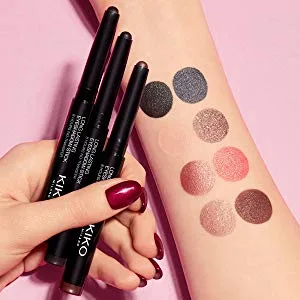 Kiko Milano Long Lasting Stick Eyeshadow 20 Black - stick eyeshadoe long lasting color bright glossy