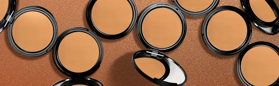 Aesthetica Sunset Bronzer Powder - Matte Bronzing Powder Makeup Contouring Powder - Vegan & Cruelty Free - bronzer, bronzer powder, bronzer palette, contouring powder, matte bronzer, bronzing powder