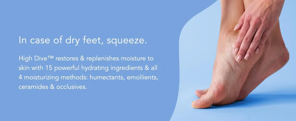 Barefoot Scientist High Dive Intensive Hydration Foot Therapy Cream  Specialized Moisture for Dry Feet and Cracked Heels - barefoot