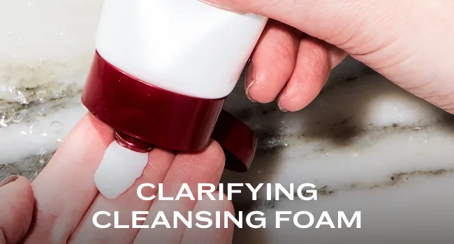 Shiseido Clarifying Cleansing Foam - 125 mL - Cleanses  Balances & Removes Impurities for Smoother  Radiant Complexion - For All Skin Types - Shiseido Cleansing Foam