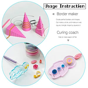 Quilling Kits - Quilling Tools and Supplies Paper Crimper Quilling Paper blue - quilling