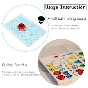 Quilling Kits - Quilling Tools and Supplies Paper Crimper Quilling Paper blue - quilling
