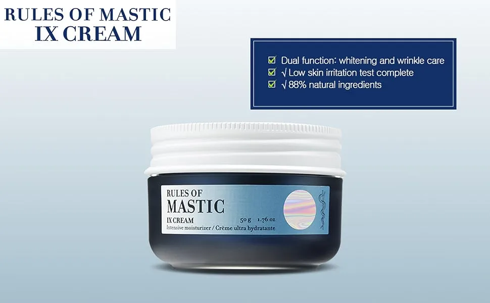 Too Cool For School Rules Of Mastic IX Cream Intensive Moisturizer  1.76 oz - Too Cool for School Rules of Mastic IX Cream 1