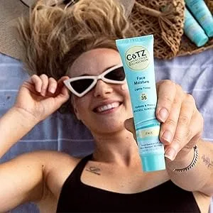 CoTZ Face Moisture Lightly Tinted Mineral Sunscreen Broad Spectrum SPF 35  1.5 oz / 42.5 g - product information 1