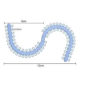 1 Piece Dental Orthodontic Separator Ties Placing Pliers and 1 Bag S Type Orthodontic Separator Ties Orthodontic Forcep - product information 3
